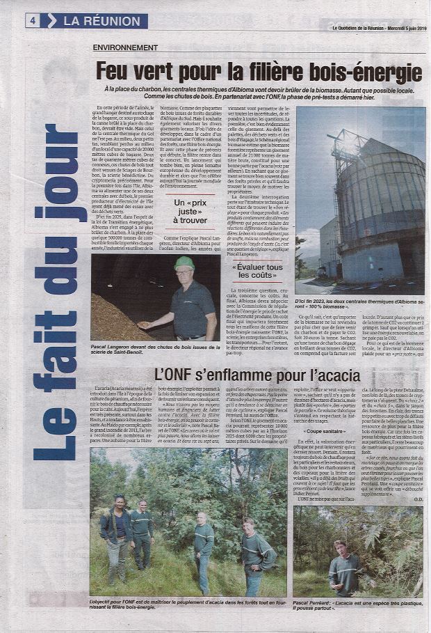 Feu vert pour la filière bois-énergie